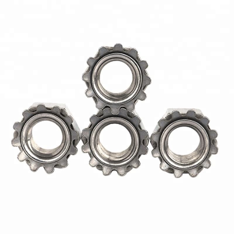 Stainless Steel 304 Hexagon K-Lock Nuts