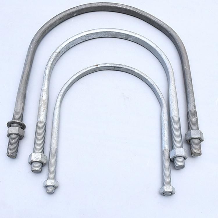 HDG Zinc Plated Galvanized A193 B7 Square U Bolt