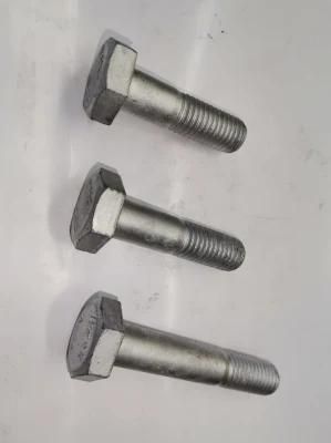 HDG - Grade8.8 - M64 - En 14399 Hr - Heavy Hexagon Head Bolt/Heavy Hex Bolt - Carbon Steel - 10b33/40cr