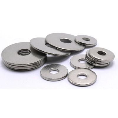 High Quality DIN125 Stainless Steel 304 316 Thin Flat Washer Metal Flat Washer for Screw and Nut