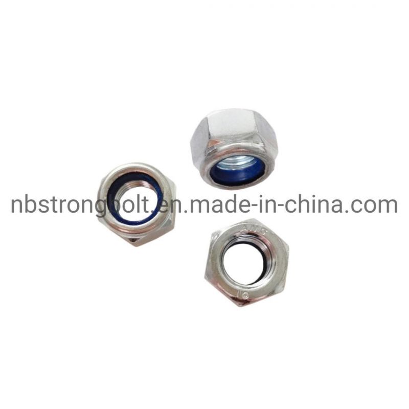 Fastener for DIN985 Prevailing Torque Type Hexagon Nut with Nonmetallic Insert