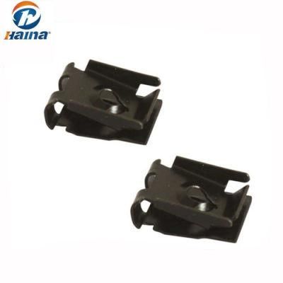 Carbon Steel Black Spring U Clips Nut Made in China