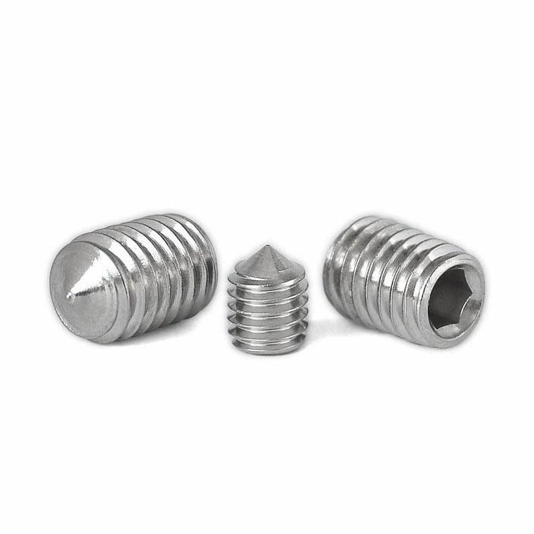Hex Socket Set Screws with Cone Point (DIN914, DIN913)