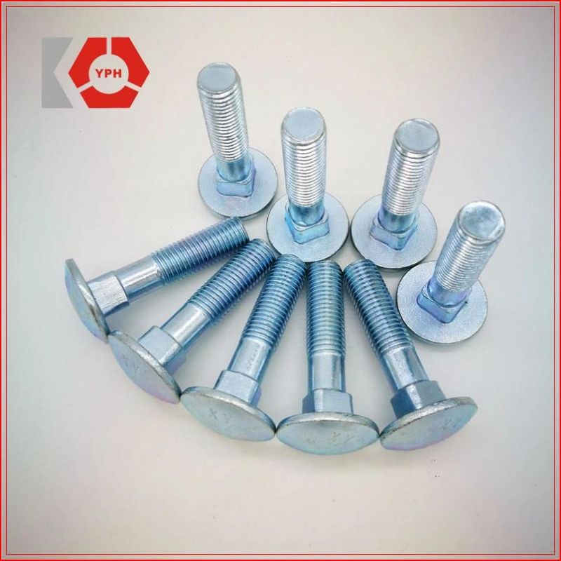 Round Head Carriage Bolts with Zinc Plated (DIN603)