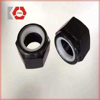 985 Nylon Self Locking Nuts Black