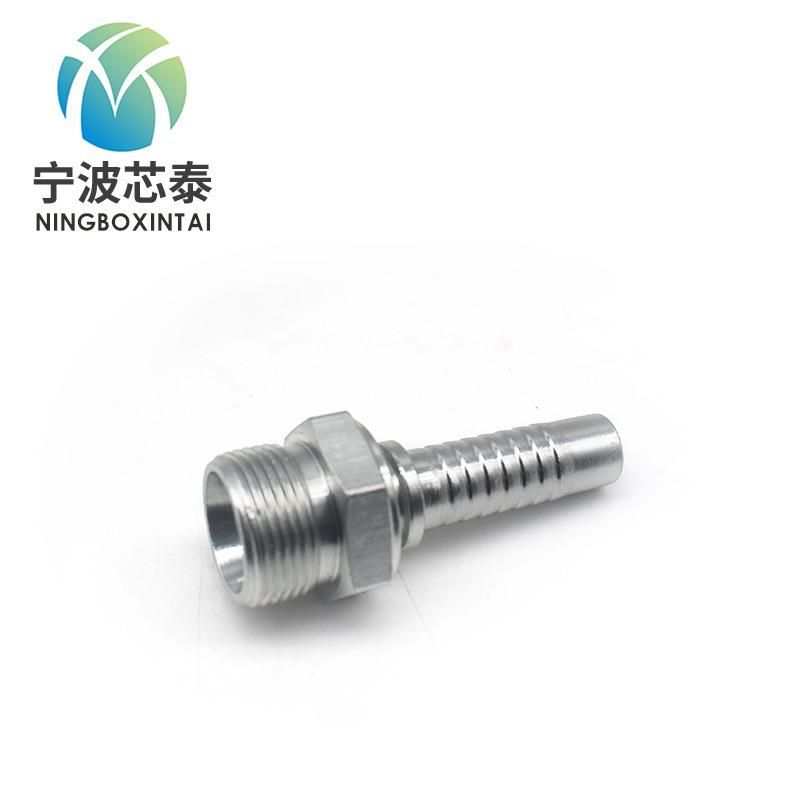 Hydraulic Pump Parts Metric O-Ring Good Price for Sale Swaged Hydraulic Hose Fitting Stainless Steel Fittings One Piece Hose Fittings