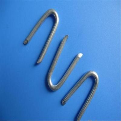 Square Head U-Shaped Iron Nail, Cold Drawn U-Nail, U-Shaped Steel Nail Manufacturer