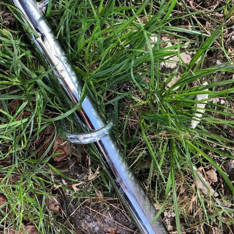 6 Pk 12′′*1/2′′ Galvanized Gerden Ground Anchor Anchors Stakes Rebar J Hook Hooks Staples Screw Tent Pegs Peg Pins Tool