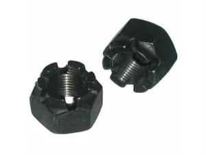 Galvanized Black Carbon Steel Hex Slotted Castle Nut DIN935 DIN937