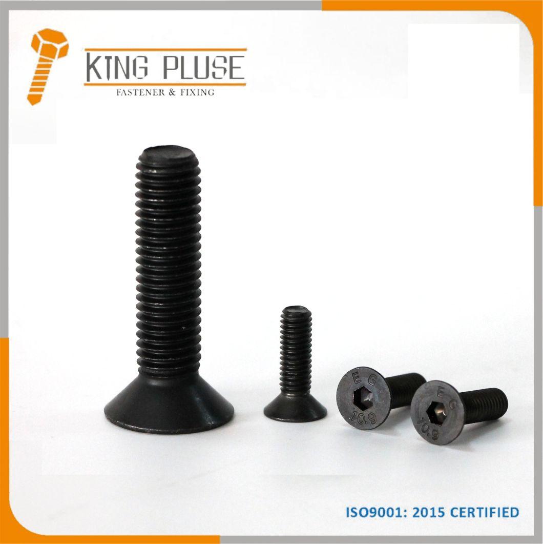 DIN7991 10.9 Grade Black Hexagon Socket Countersunk Screws
