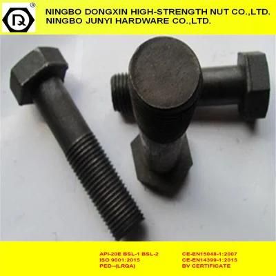 Full Thread Black Fastener 8.8 DIN933 Hex Head Bolt