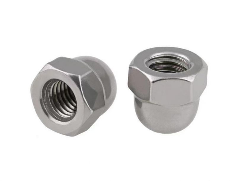 Titanium Nuts DIN1587 Hexagon Domed Cap Nuts
