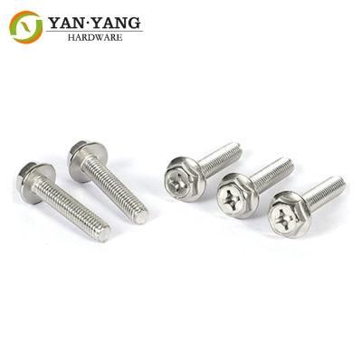 Hexagon Cross Belt Cushion Fasten Screw for Furniture Accessories