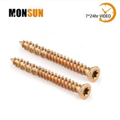 Carbon Steel Six-Lobe (Torx) Cylinder Head Self Tapping Window Frame Screw /Concrete Screw