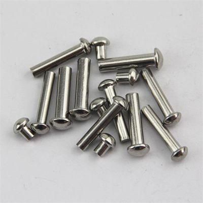 GB867 Semi-Round Head Aluminum Rivets Round Head Rivets Hollow Solid Rivets in Stock