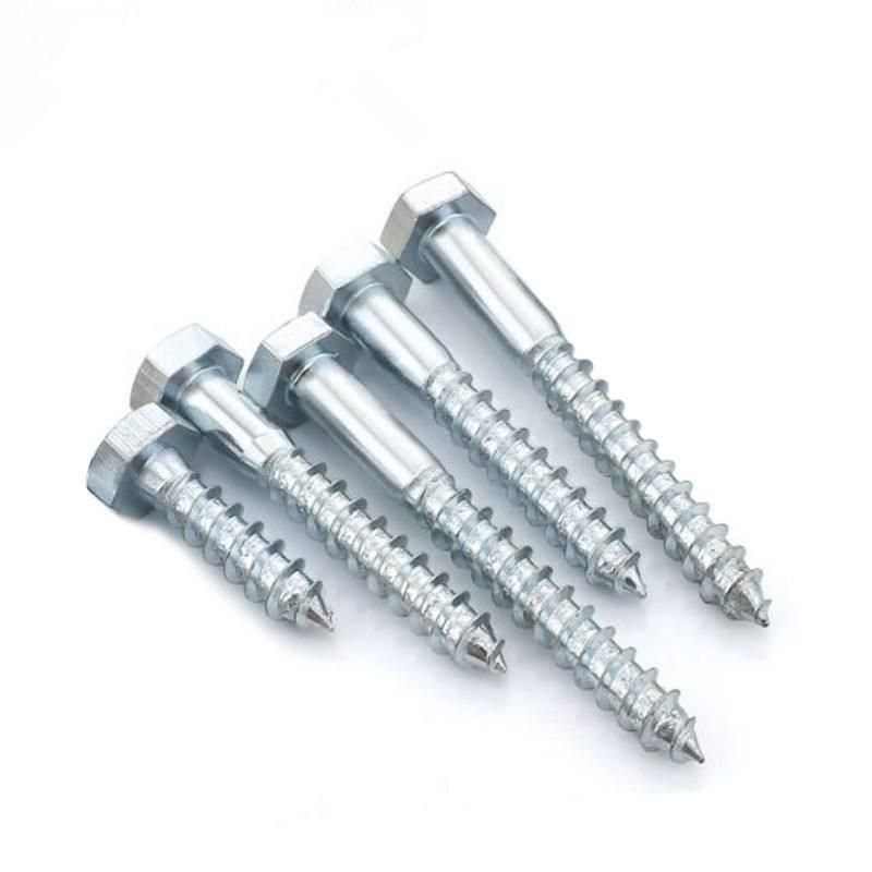 Class 4.8 Galvanized Hex Head Wood Screw Coach Screw