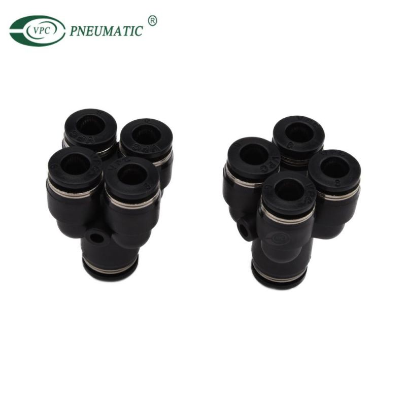 Nickel-Plated Fittings Nickel-Plated Connectors Pneumatic One Touch in Fitting