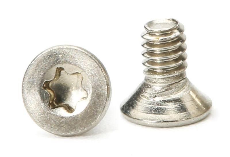 Precision Small Countersunk Torx Ss 304 Stainless Steel Flat Screw