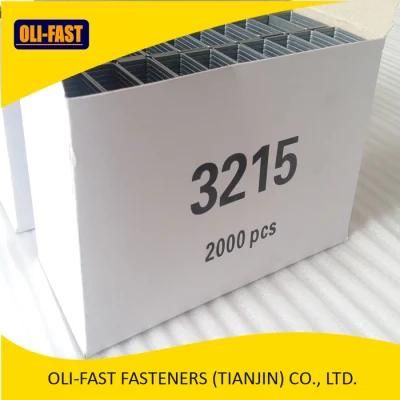 C58 5/8&quot; Carton Staples, 1-1/4 Inch Crown. Galvanized, 2, 000/Box