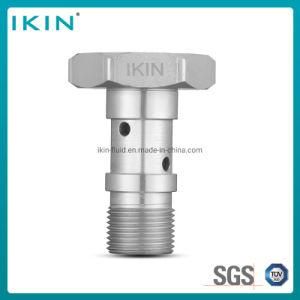 Ikin Articulated Damping Valve Hydraulic Flange Fittings Hydraulic Test Connector Hose Fitting