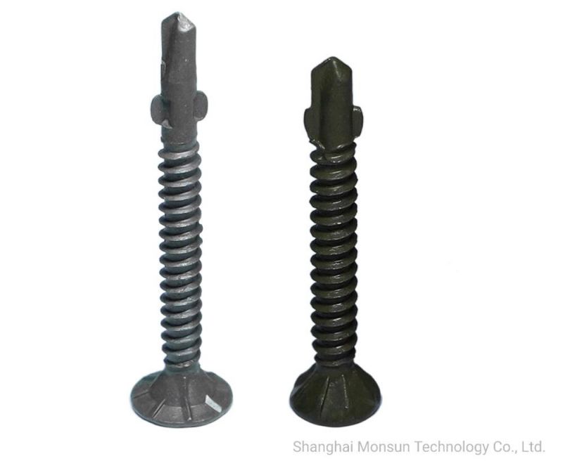 Phillips Drive Flat Undercut Head Steel Self Drilling Tek Screw