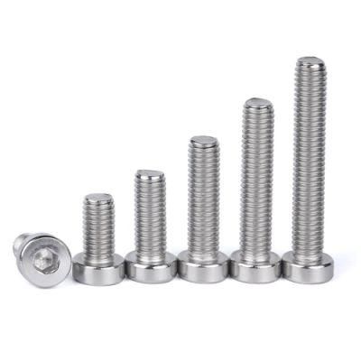 M10 M12 DIN7984 Thin Hexagon Socket Head Machine Screw Bolt