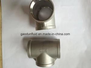 Stainless Steel Screw Tee Ss Fittings Elbow Union Nipple