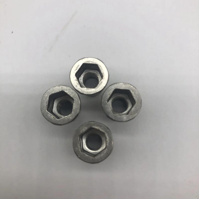 Rivet Nut M6 SS304 Half Hex External Hex Internal Hex