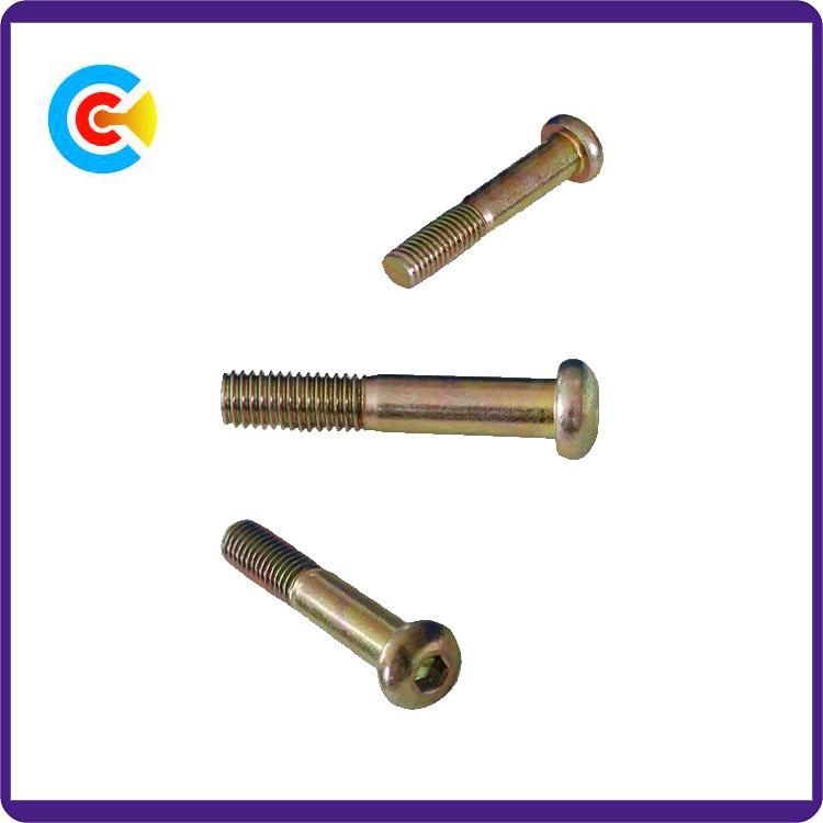 Carbon Steel/4.8/8/8.8/10.9 Galvanized/Zinc Hexagon Socket Pan Head Screws for Furniture