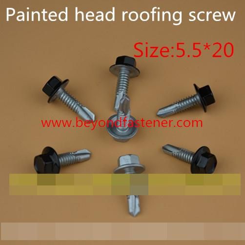Cathodic Epoxy E-Coat Self Drilling Screw