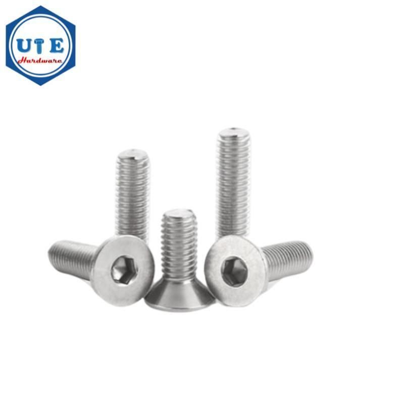 SUS304 SUS316 Stainless Steel Socket Csk Head Machine Screws DIN7991