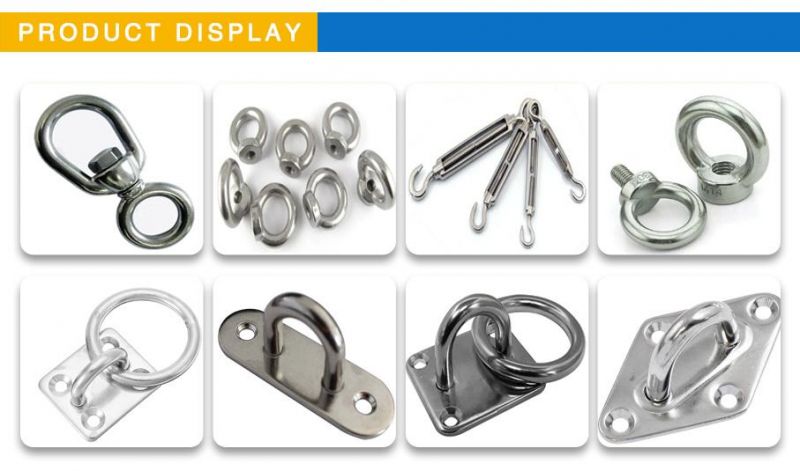 Quality Lifting Eye Bolts Stainless Steel Ring Nut for Fastener Lifting