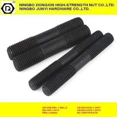 Black Double End Studs Fasteners ASTM A193 B7