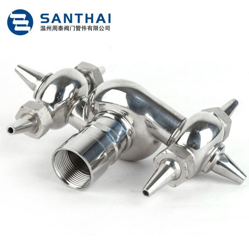 1-2" 316 Sanitary Stainless Steel Rotary Spray Ball for Cleaning Wine Tank