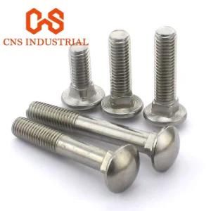 DIN603 Stainless Steel SS304 Shallow Mushroom Head Carriage Bolt