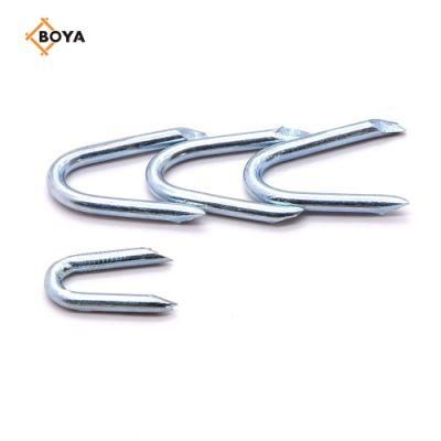 Furniture Use Multifunctional U Type Iron Nails U Fence Staple/U Shaped Nail