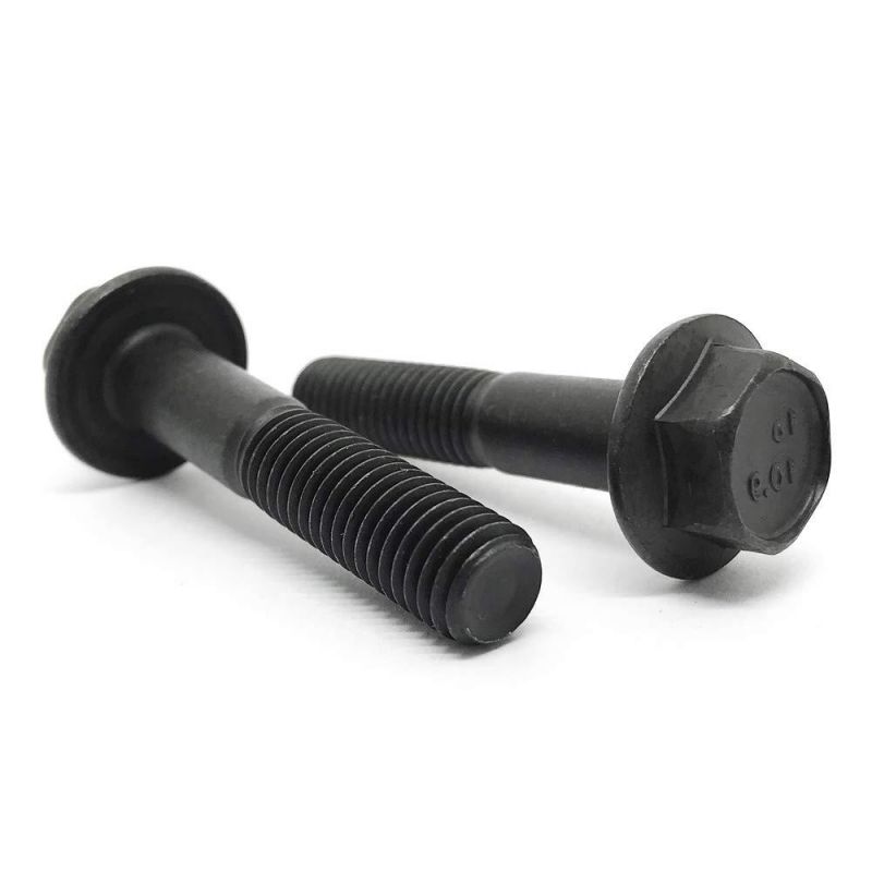 DIN 6921 Class 8.8 Black Hex Socket Hexagon High Strength Bolt Flange Hex Head Bolts