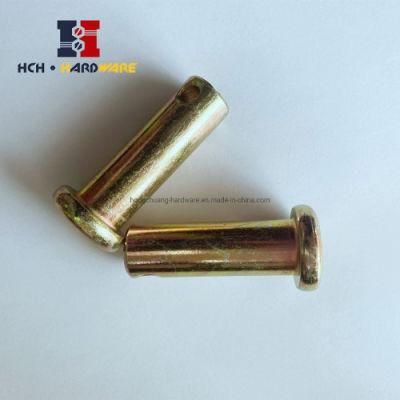 Low Carbon Steel DIN1444 B Grooved Clevis Round Head Clevis Pins