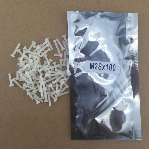 M4 Nylon Screws Mixed Bag (100PCS/Bag)