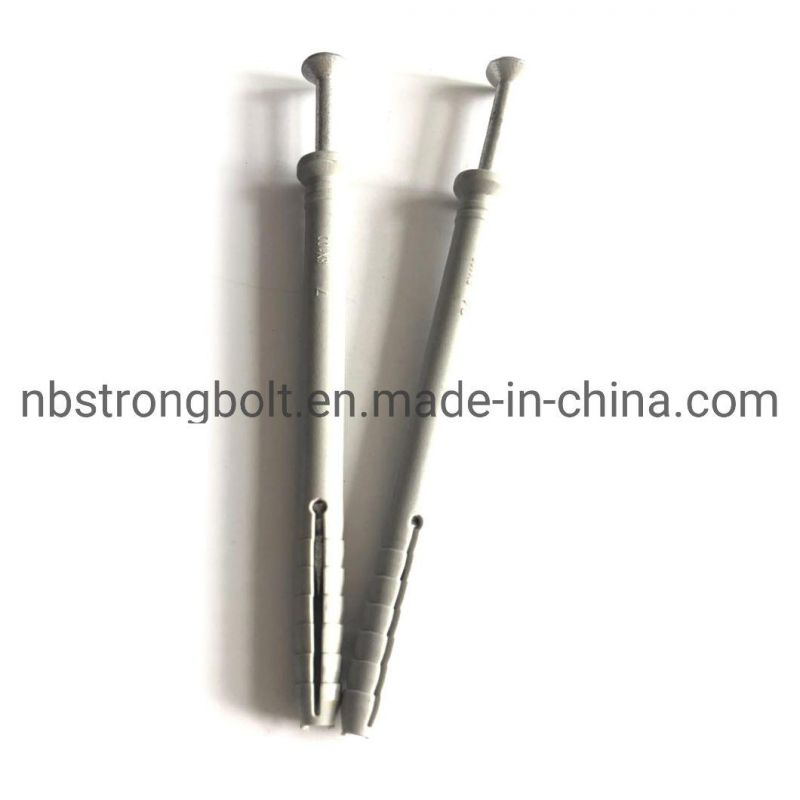 Nylon Hammer drive Anchor with Zinc