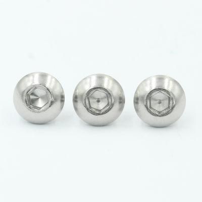 Oval Head Stainless Steel Screws Button Aluminum Screw Machines Screws