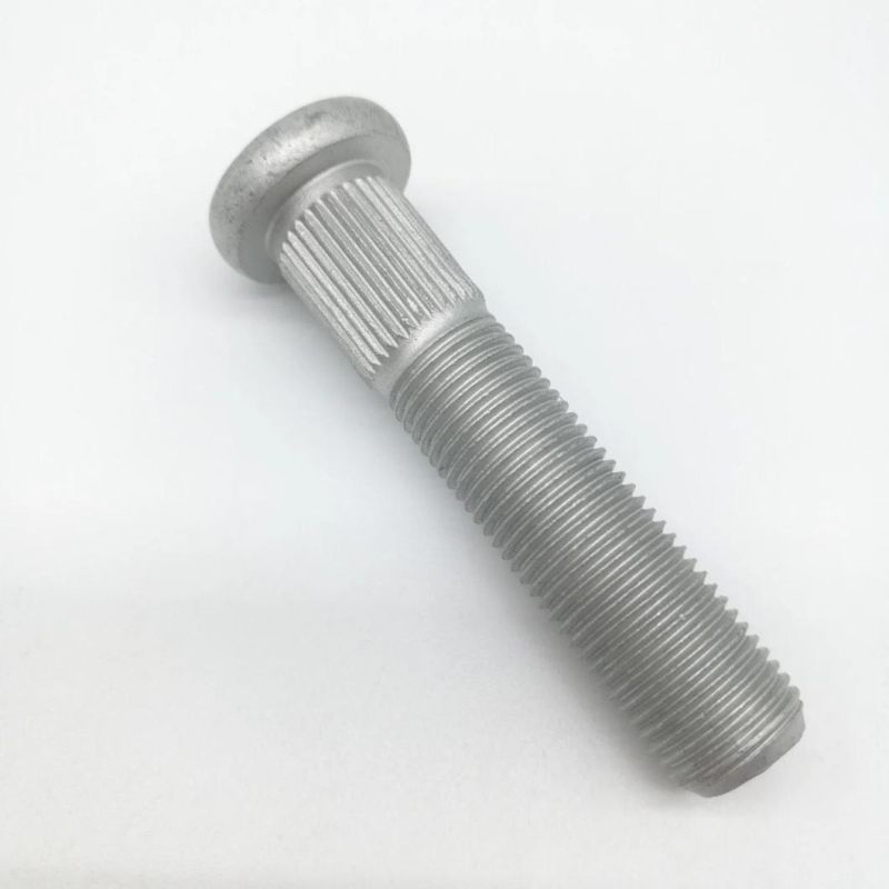 Round Head Press Screw in Trailer Wheel Bolt Stud