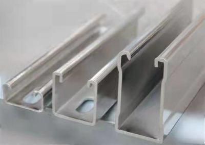 Building Materials Slotted Unistrut C Section Stainless Steel Channel