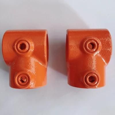 Quick Clamp Pipe Fittings 101e for 60mm Pipes - Short Tee
