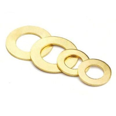 DIN125 Plain Washer Flat Washer Carbon Steel Yellow Zinc Plated Galvanized