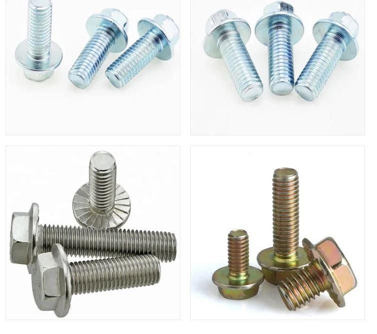 DIN6923 Flange Bolt with Zinc Coated