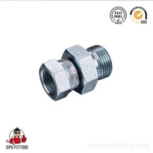 2b Bsp Male to Female Swivel Pipe Tube Fitting Carbon Steel Adapter