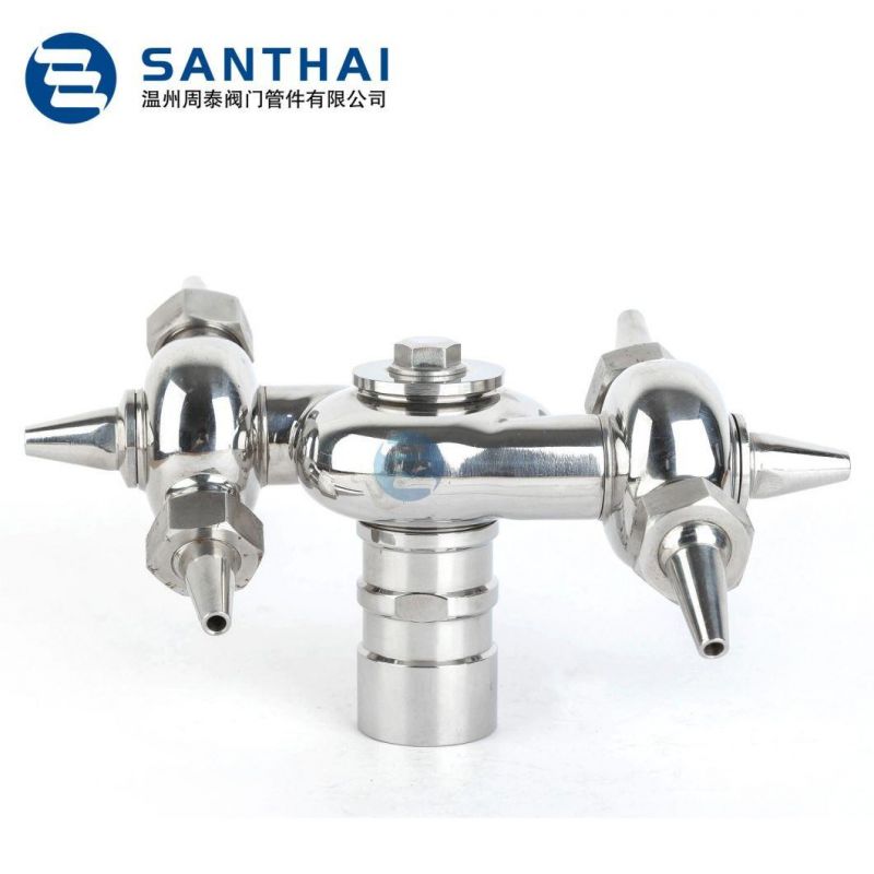 1-2" 316 Sanitary Stainless Steel Rotary Spray Ball for Cleaning Wine Tank