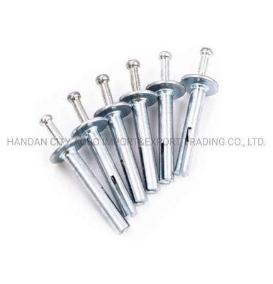 1/4&quot; Hammer Drive Anchor Mushroom Head Zinc Plated Steel Nails