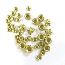Brass Hex Dome Cap Fitting Sleeve Lock Insert Nut